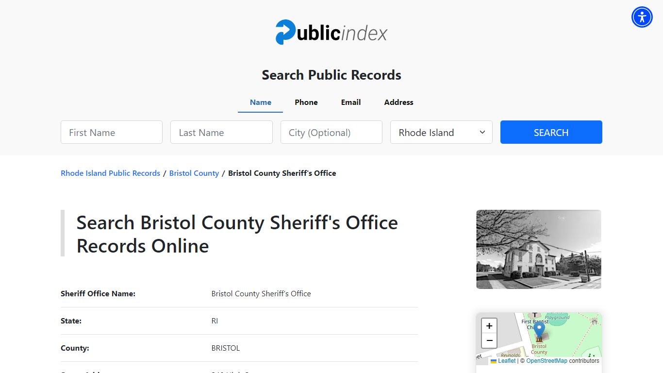 Bristol County Sheriff's Office - Bristol - Rhode Island - TPI